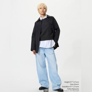 Uniqlo Barrel Jeans Size 23